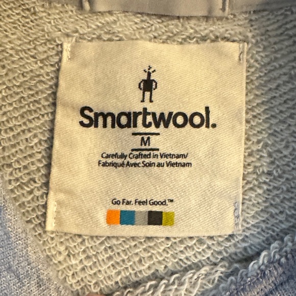 Smartwool Cropped Terry Crew Sweatshirt NWOT - Picture 2 of 2